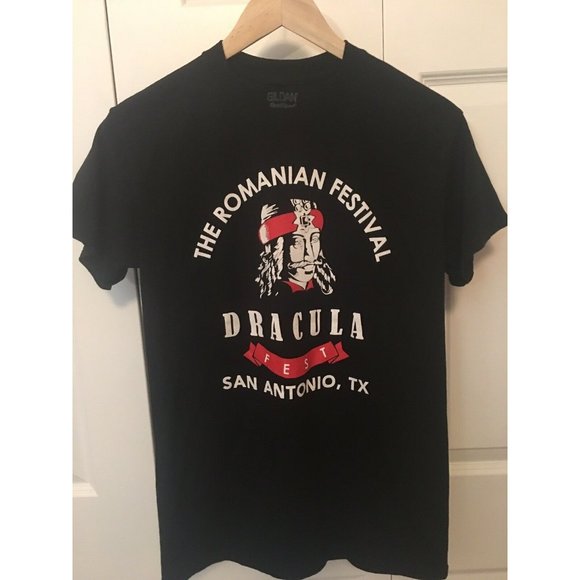 The Romanian Festival Dracula Fest San‎ Antonio TX T Shirt Sz S - Picture 3 of 4